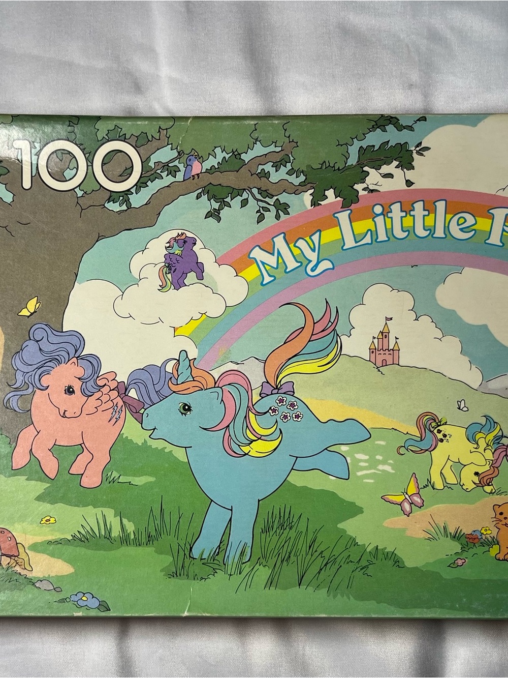Vintage 1985 My Little Pony‎ Hasbro MB Puzzle 100 Pieces Complete w/ Box